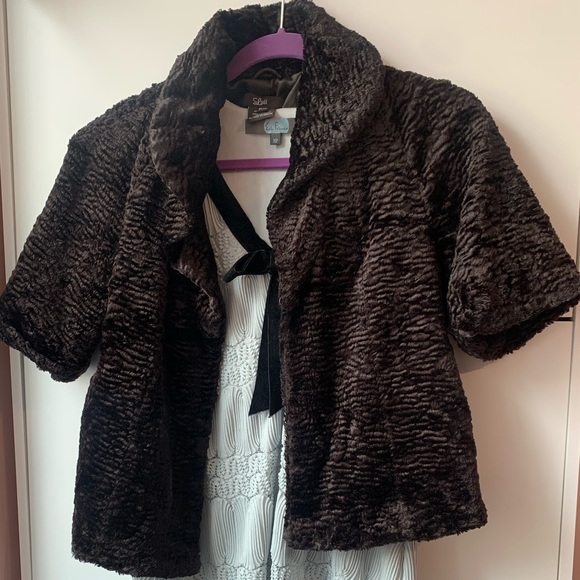 Like-New, Faux Fur Luii Jacket Size P/S - Picture 8 of 9